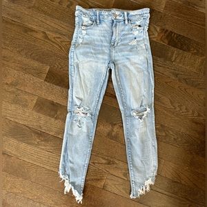 American Eagle Next Level Stretch Crop Jeans